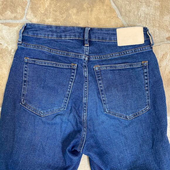 Everlane Jeans Curvy High Rise Skinny Medium Blue Wash Waist 27 Inches Womens - Picture 4 of 7